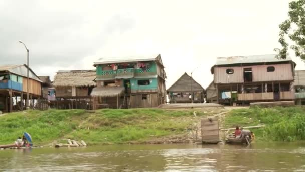 Slum City Of Belen — Stock Video