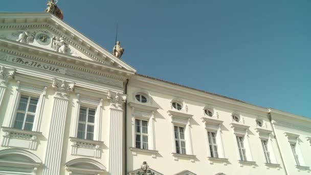 Palacio Bellevue en Berlín, Alemania — Vídeos de Stock