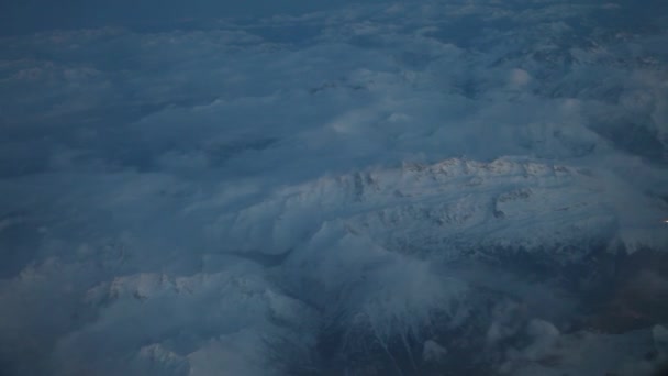 从法国飞往西班牙 — 图库视频影像