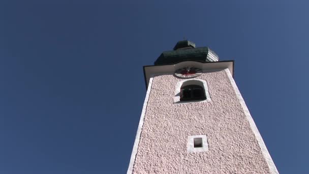 Iglesia en austria — Vídeos de Stock