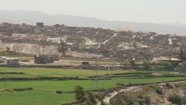 Landschap van Arequipa, Peru — Stockvideo