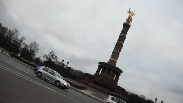 Columna de la victoria, Berlín — Vídeo de stock