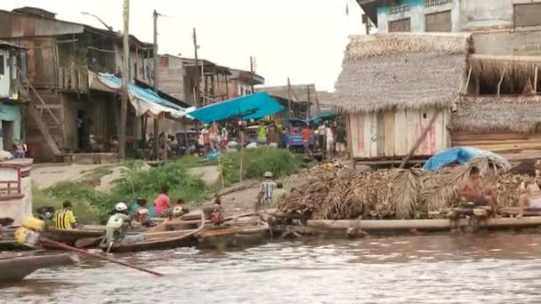 Miasta slumsów belen — Wideo stockowe