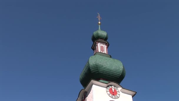 Iglesia en austria — Vídeos de Stock