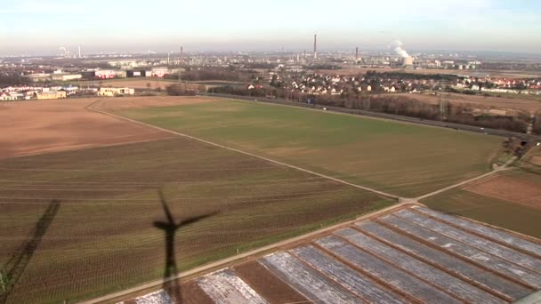 风力涡轮机 — 图库视频影像