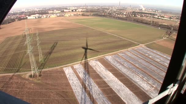 Wind turbines — Stock Video