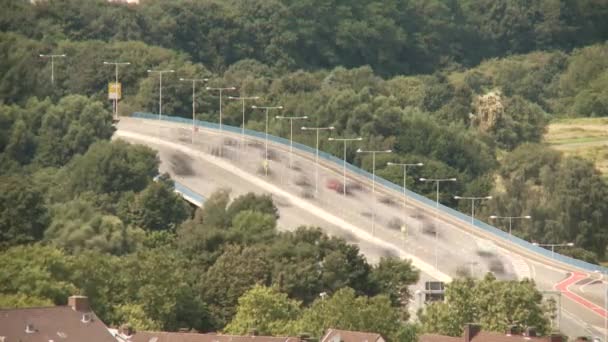 在德国的交通与桥梁 — 图库视频影像