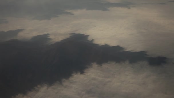 Voando sobre os Andes — Vídeo de Stock