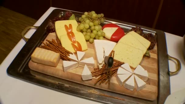 Assiette de fromage — Video