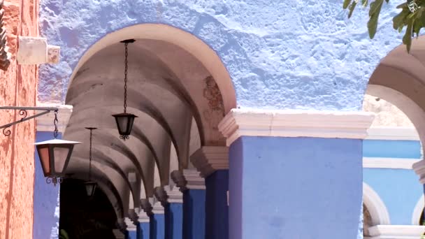 Monasterio Santa Catalina, Arequipa, Perú — Vídeos de Stock