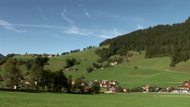 Vacker natur i Österrike — Stockvideo