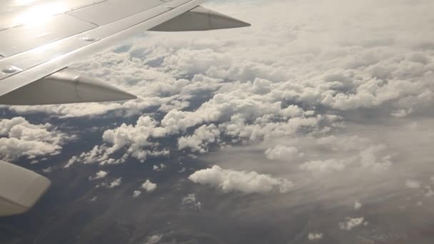 Flug über die Anden — Stockvideo