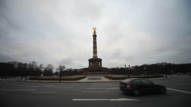 Columna de la victoria, Berlín — Vídeo de stock