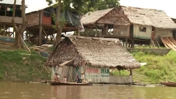 Slumstadt Belen — Stockvideo