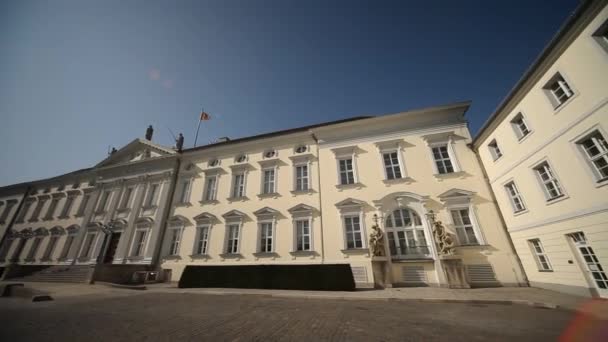 Bellevue palace i berlin, Tyskland — Stockvideo