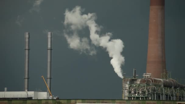 PLANTAS INDUSTRIAIS — Vídeo de Stock