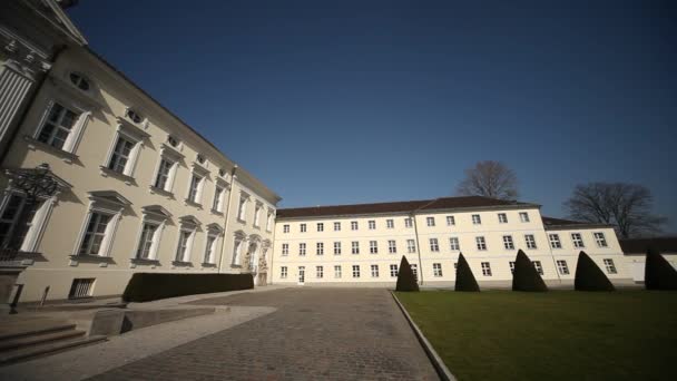 Bellevue palace in Berlijn, Duitsland — Stockvideo