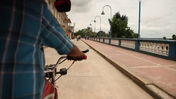 Sokağa Iquitos, Peru — Stok video