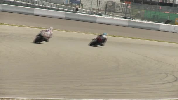 Motorbike racing — Stock Video