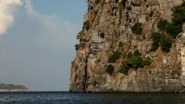 Ischia castle — Stockvideo