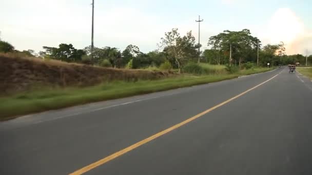 Straat in de Iquitos, Peru — Stockvideo