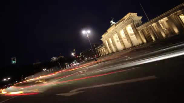 The Brandenburg Gate — Stock Video