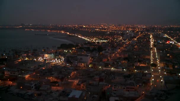 Cidade Noturna — Vídeo de Stock