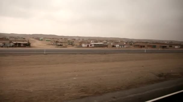 Reis langs de weg in Peru — Stockvideo