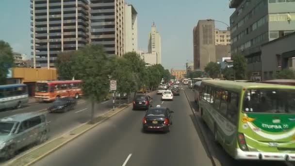 LIMA - CIRCA 2012: condução em Lima — Vídeo de Stock