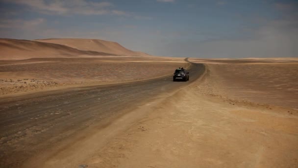 Deserto no parque nacional de paracas — Vídeo de Stock