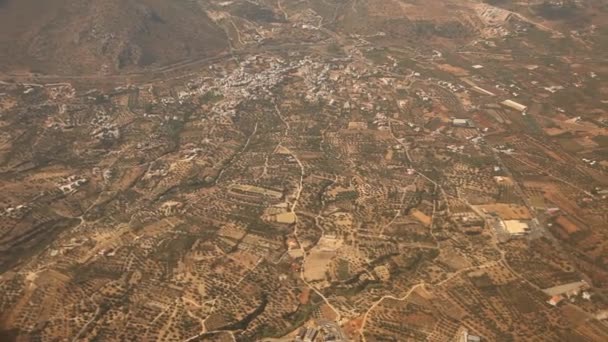 Пролітати над Крит — стокове відео