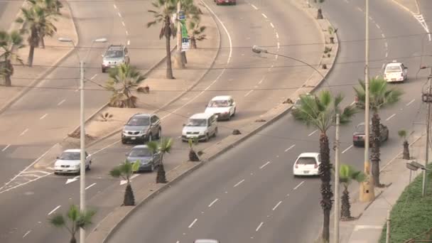 Tráfico en Lima — Vídeo de stock