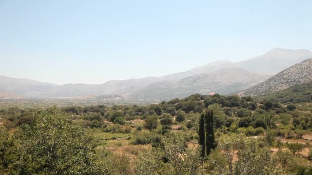 Meseta de Lasithi en Creta — Vídeo de stock