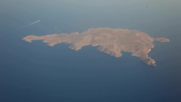クレタ島上空 — ストック動画