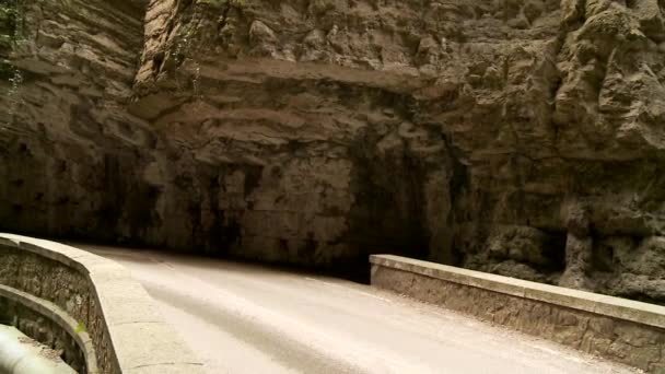 Carretera en el cañón Brasa — Vídeo de stock