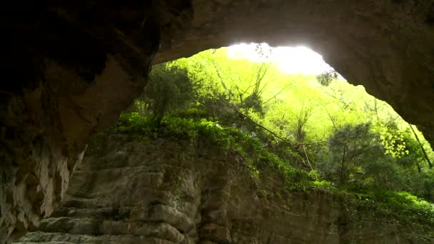 Canyon (brasa) in Italië — Stockvideo