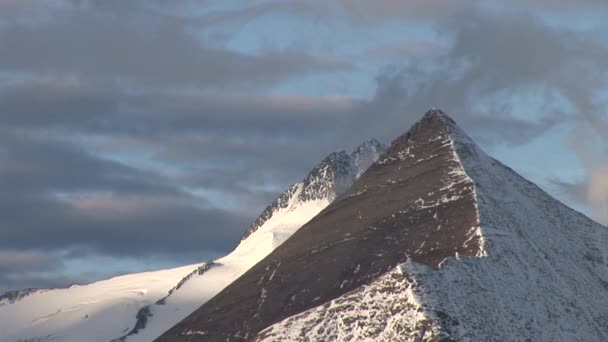 Pohoří v Rakousku poblíž grossglockner — Stock video