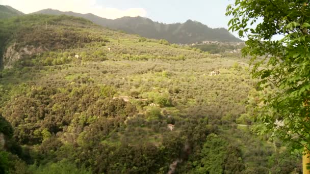 Landschap in Italië — Stockvideo