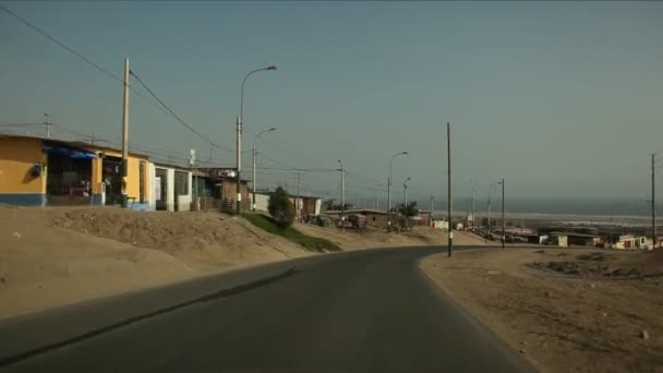 Conducción en lima — Vídeo de stock