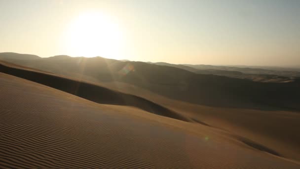 Poušť ICA, peru — Stock video