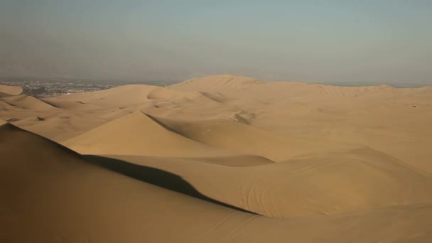 Deserto em Ica, Peru — Vídeo de Stock