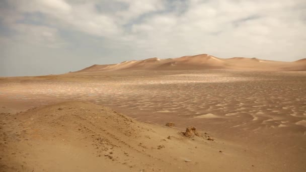 在帕拉卡斯国家公园里的沙漠 — 图库视频影像