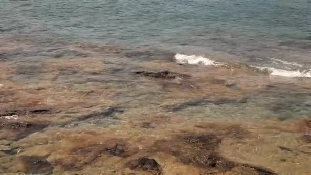 Yunanistan Mediterran okyanus — Stok video