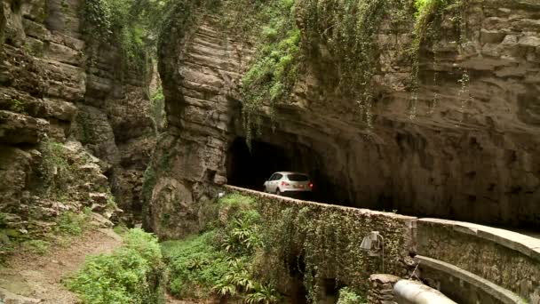 Carretera en el cañón Brasa — Vídeo de stock