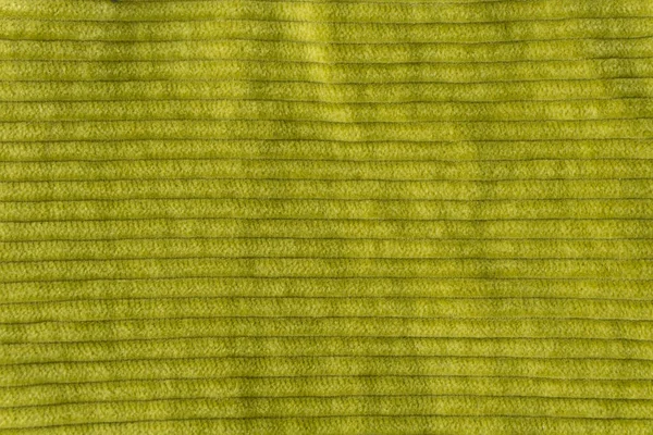 Sarı Yeşil Kumaş Kadife Dokuyu Kapat — Stok fotoğraf
