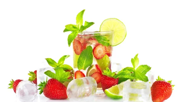 Cocktail di frutta Fotografia Stock