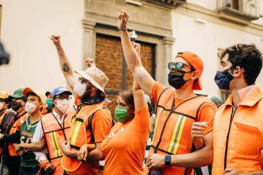 UDLAP öğrencileri, kampüslerinin yasal olarak teslim olmasını talep etmek için dördüncü gün gösteri yaptılar..