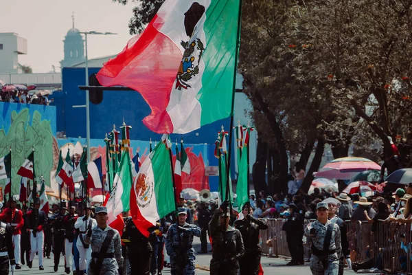 Military parade to commemorate the Battle of Puebla on May 5