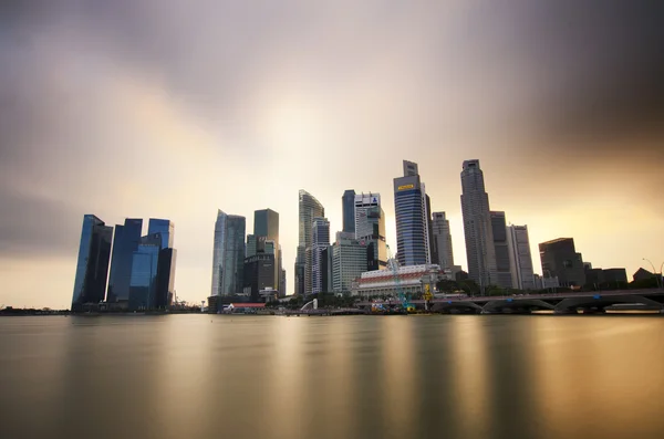 Merkezi iş bölgesine, Singapur — Stok fotoğraf