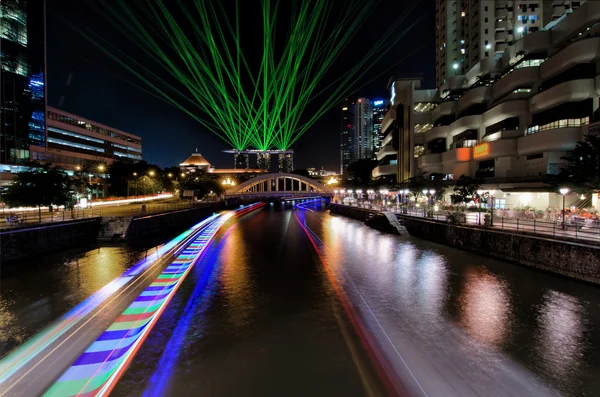 Clarke quay, Singapur — Stok fotoğraf